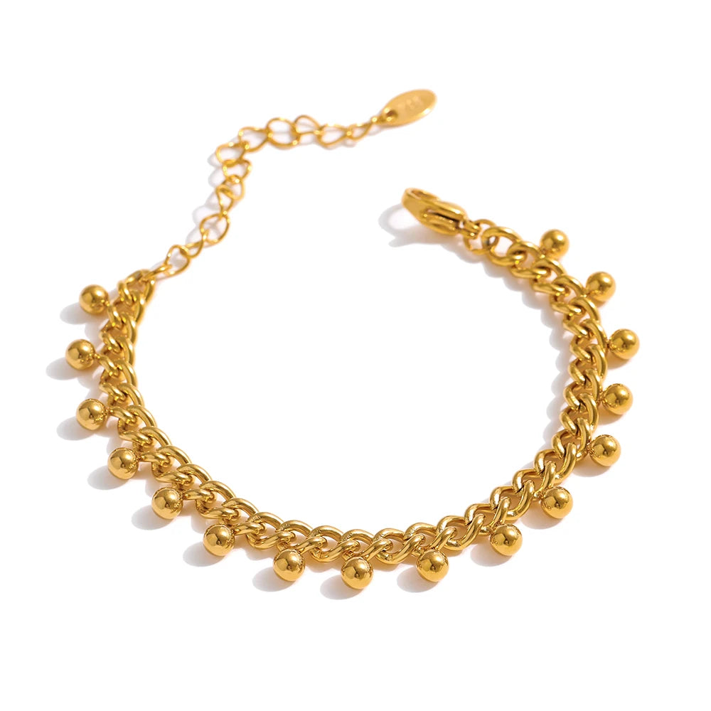 Ball Drop Statement Bracelet
