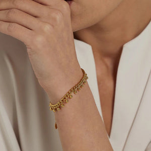 Ball Drop Statement Bracelet