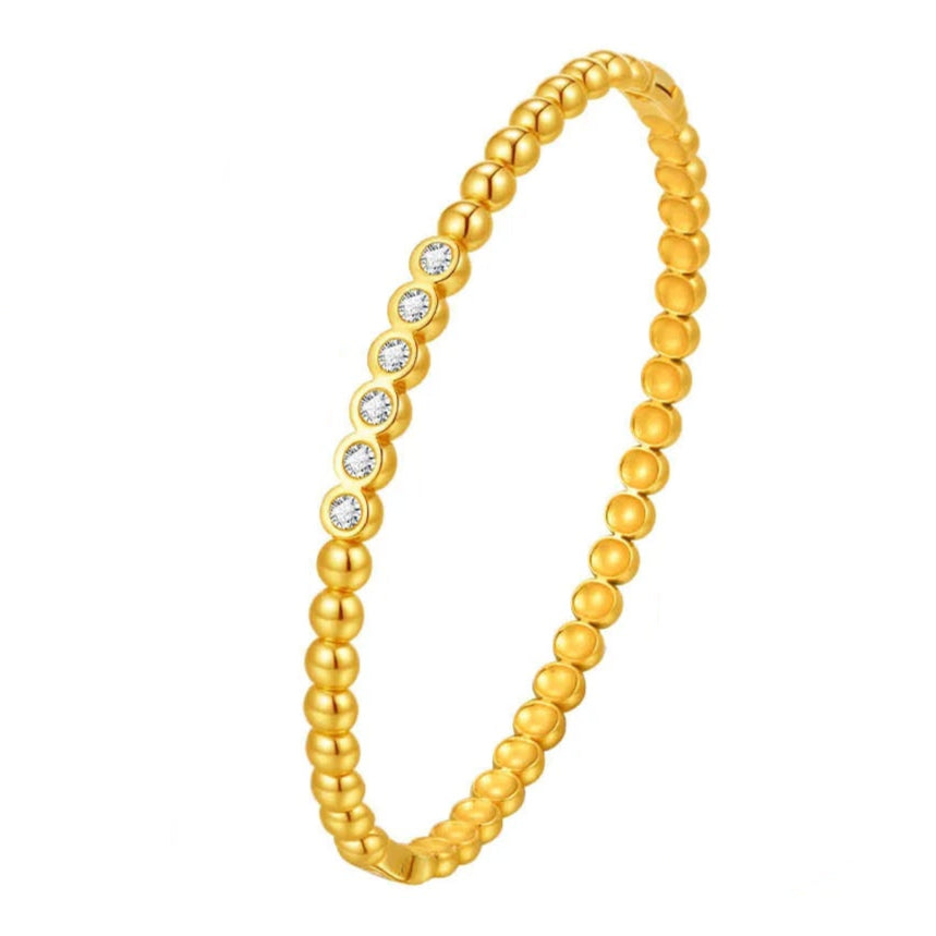 Round Studded Bangle