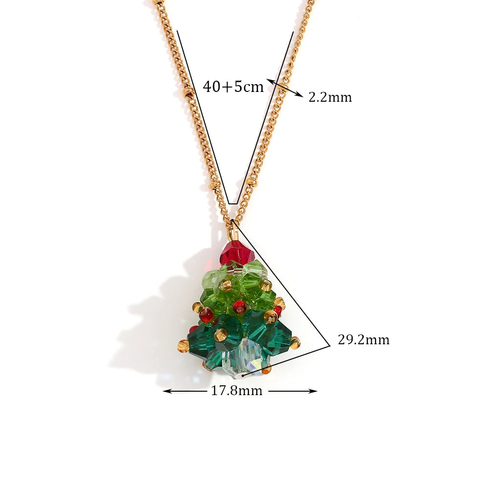 Crystal Christmas Tree Set