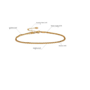 Double Layer Anklet Luxoba 