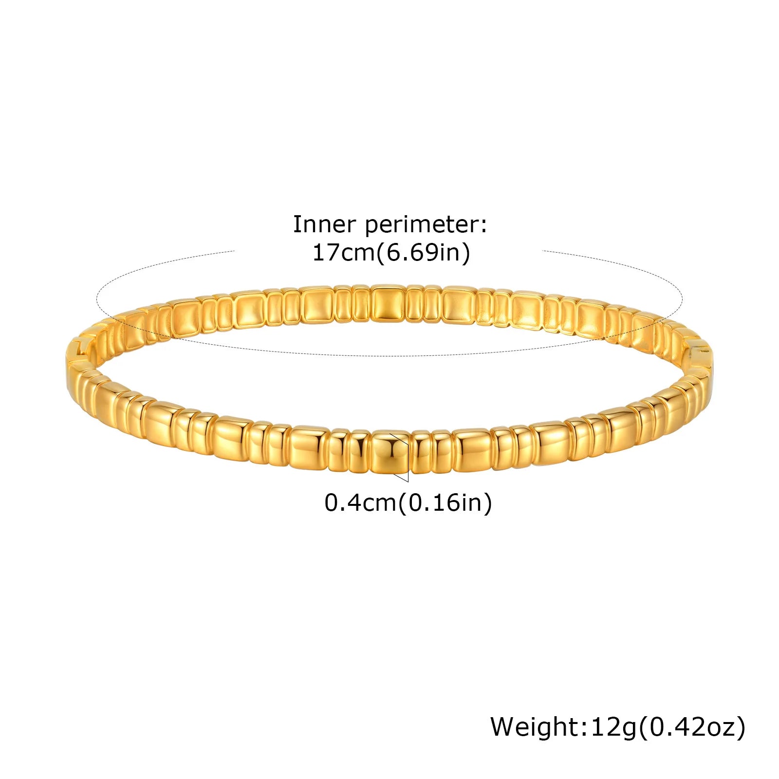 Cube Shape Bangle