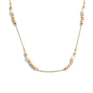 Pearl Cube Chain