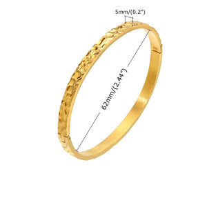 Hammered Bangle