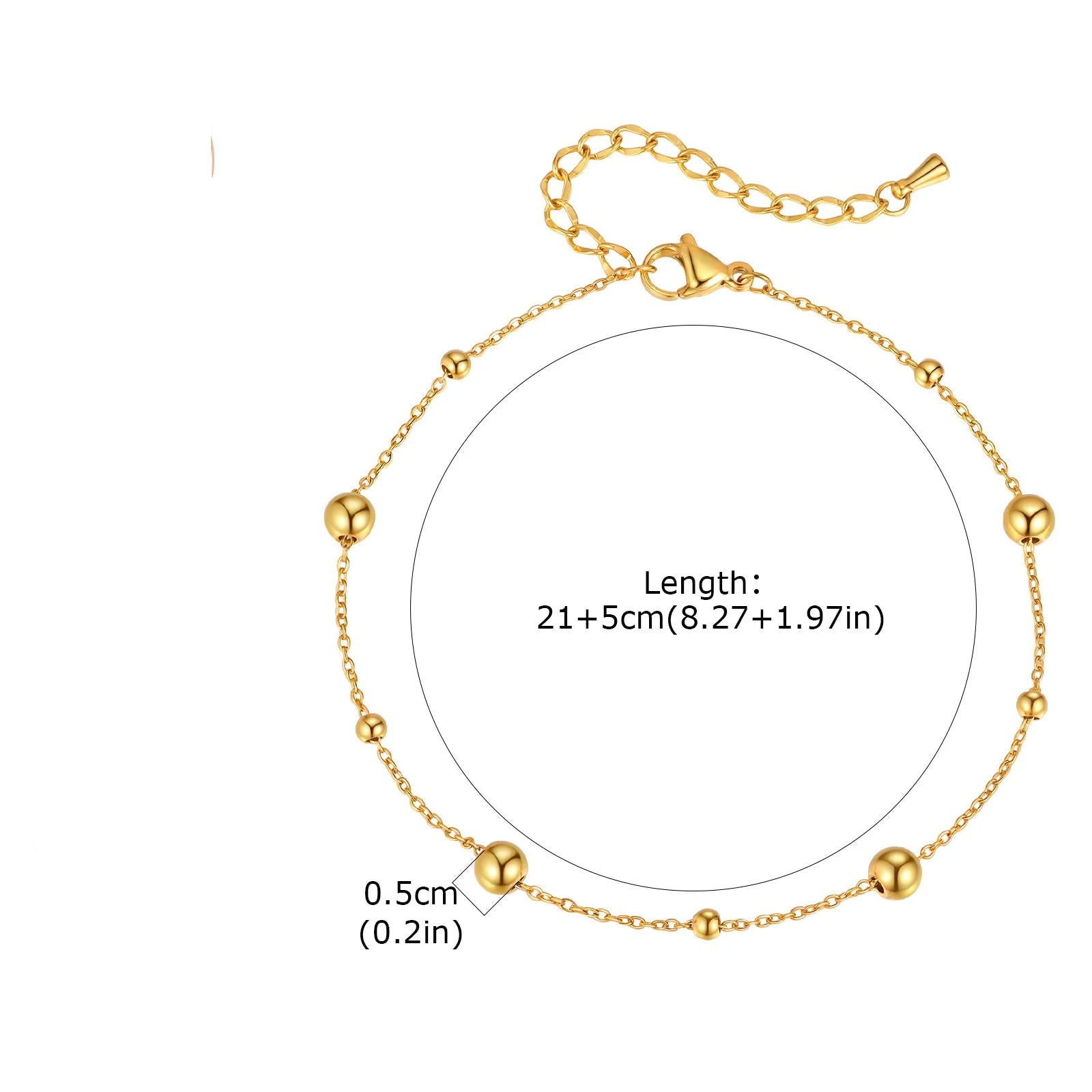 Ball Chain Anklet