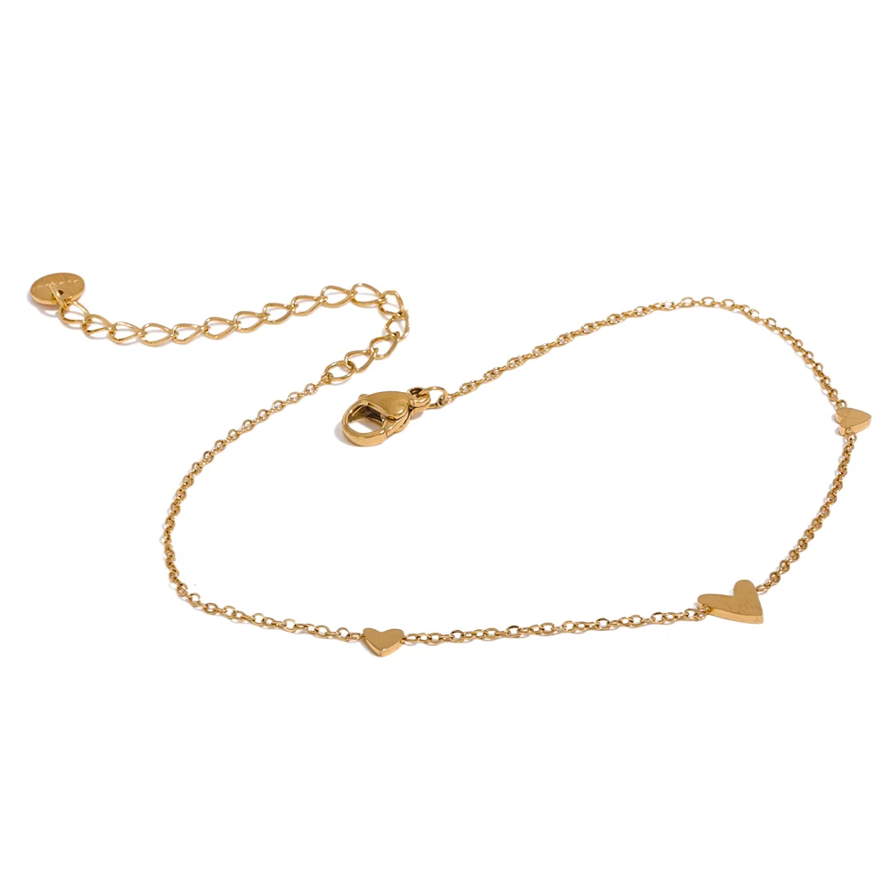 Heart Anklet