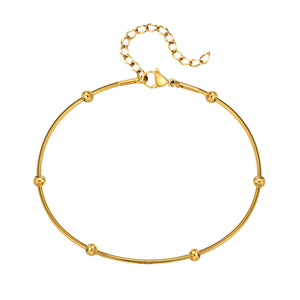 Ball Beaded Anklet