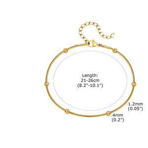 Ball Beaded Anklet