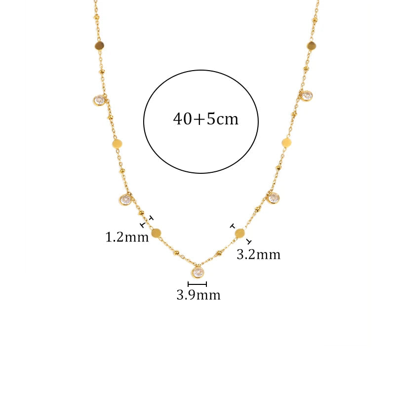 Sparkle Drop Chain