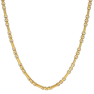 Simple Figaro Belcher Chain