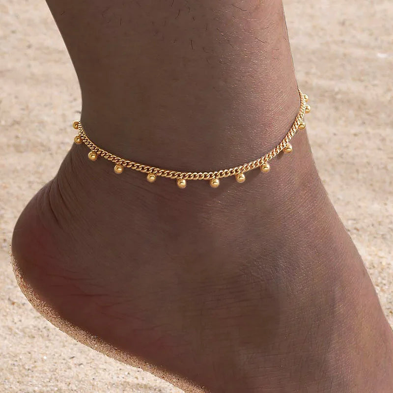 Ball Drop Anklet