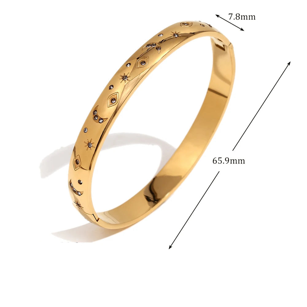 Star Studded Bangle