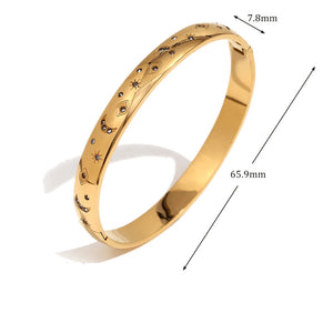 Star Studded Bangle