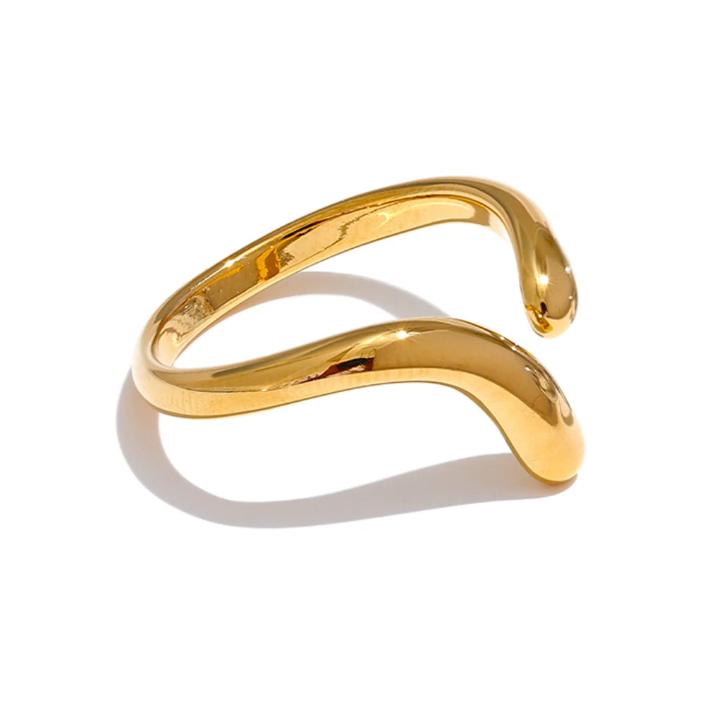 Open Wave Ring