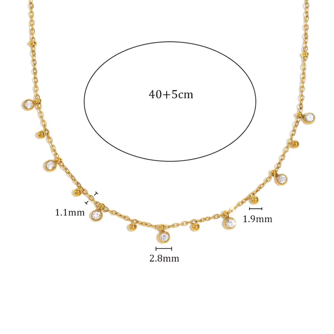 Sparkle Drop Chain
